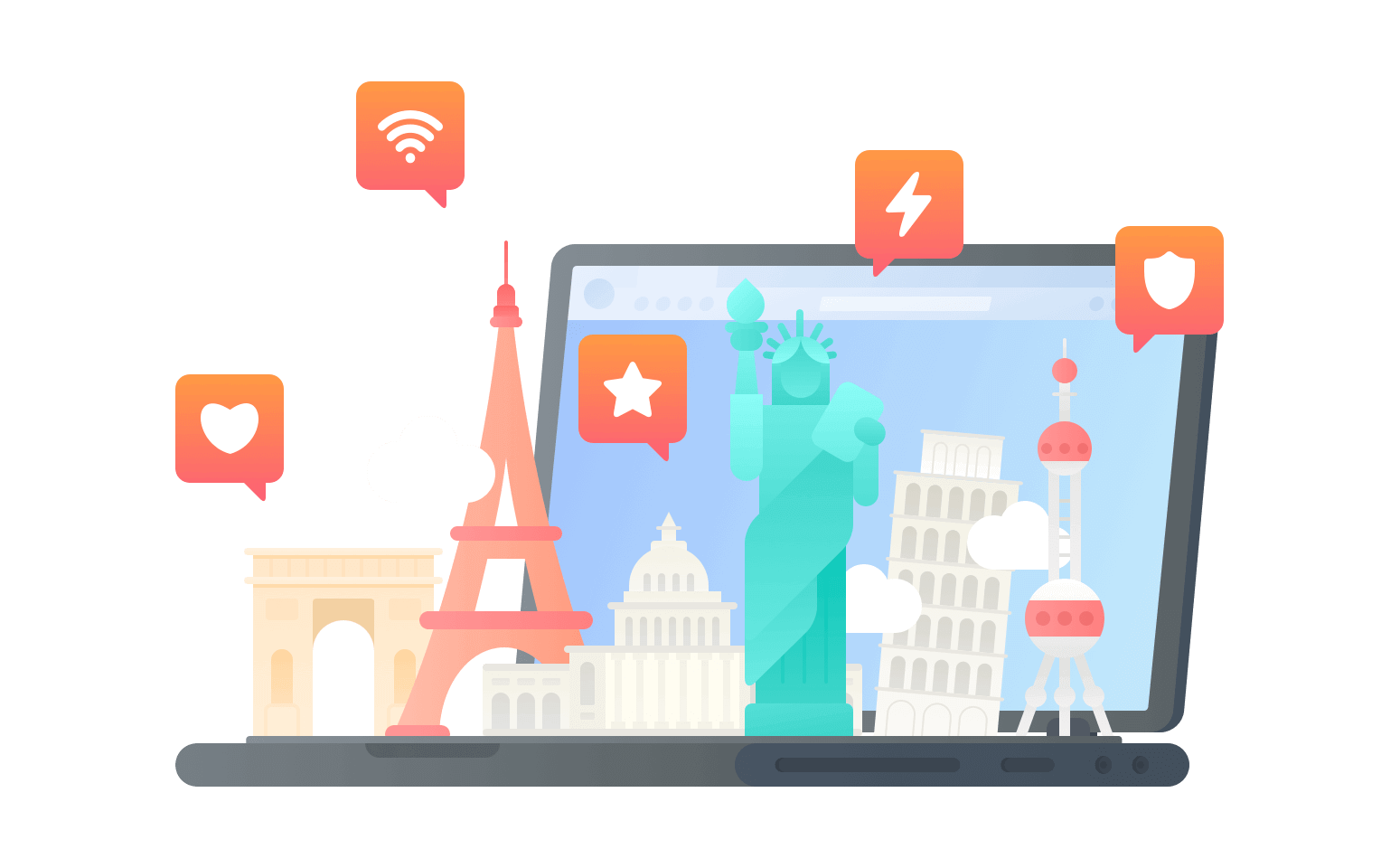 在中立区连接到中国的软件 - 大陆VPN